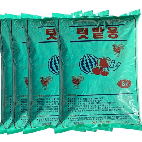발효 텃밭용 퇴비 유기질 텃밭용 비료 밑거름 토양 - 상품 이미지
