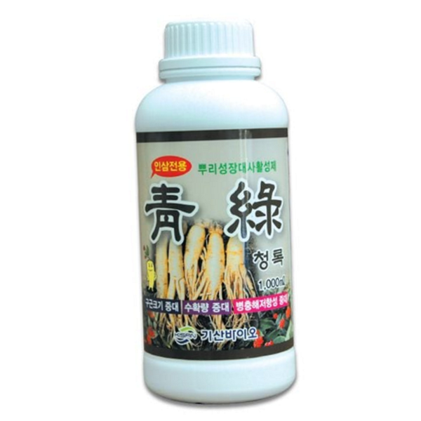 농업용 인삼 뿌리 활성제 증진제 인삼 성장 활성제 수확량 증대 - 상품 이미지
