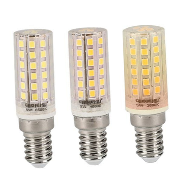 냉장고 led 전구 꼬마 e14 전구 삼파장 주백색 - 상품 이미지