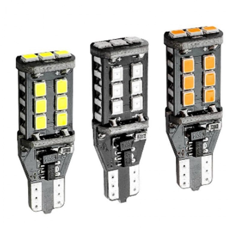 지니몰 T15 LED 후진등 소켓 시그럴램프 파워전구 - 상품 이미지
