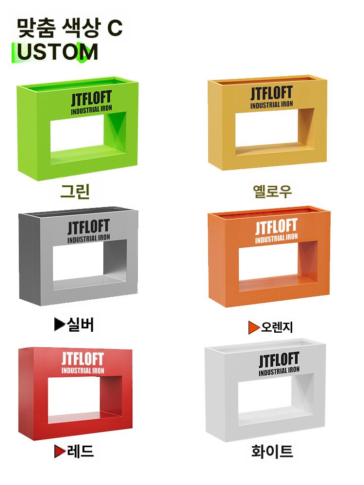 베란다 화분 플랜트박스 직사각형 파티션 발코니 화단 조립식 텃밭 플랜터 - 상세 이미지 2