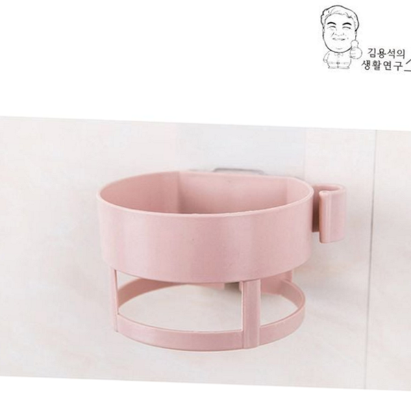 무타공 드라이기 거치대 벽걸이 헤어 드라이기 거치대 욕실 정리 - 상품 이미지