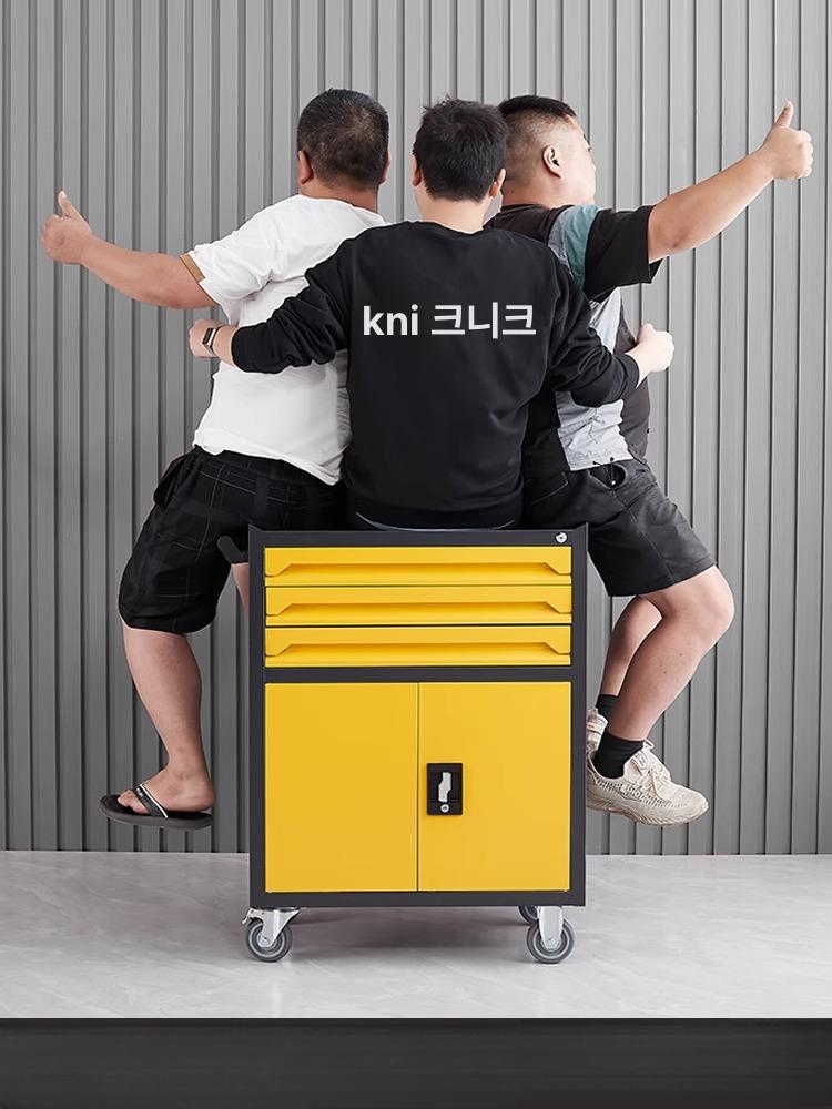 다용도 공구함 이동식 철제 서랍 툴박스 캐비닛 정비 스틸 랙 수납 - 상세 이미지 4