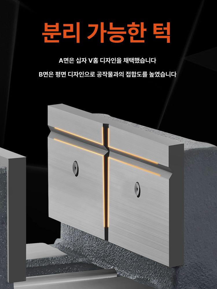 탁상형 바이스 클램프 각도조절 드릴링 작업 회전식 벤치 고정 작업대 각도 탁상바이스 - 상세 이미지 3