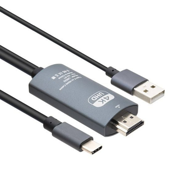 디스플레이 c 타입 hdmi 케이블 컨버터 c 타입 변환 케이블 - 상품 이미지