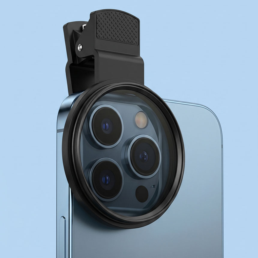 스마트폰 편광렌즈 CPL 필터 52mm 아이폰 갤럭시 - 상품 이미지