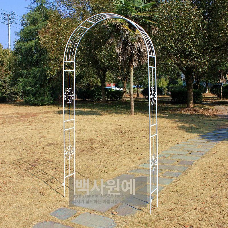 조경용 울타리 아치형 화단 가드닝 펜스 휀스 데코 지주대 터널형 정원 - 상세 이미지 4