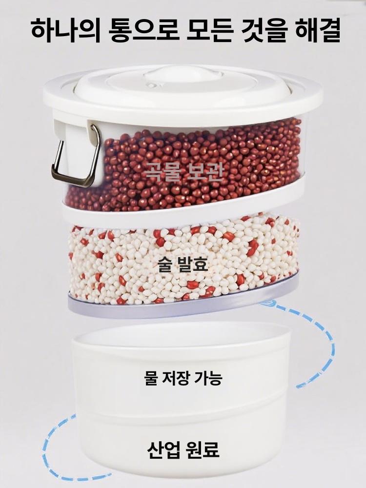 사각 플라스틱통 원형 물통 대야 다용도 수납함 빨래통 파란 두꺼운 고무 다라이 휴지 - 상세 이미지 2