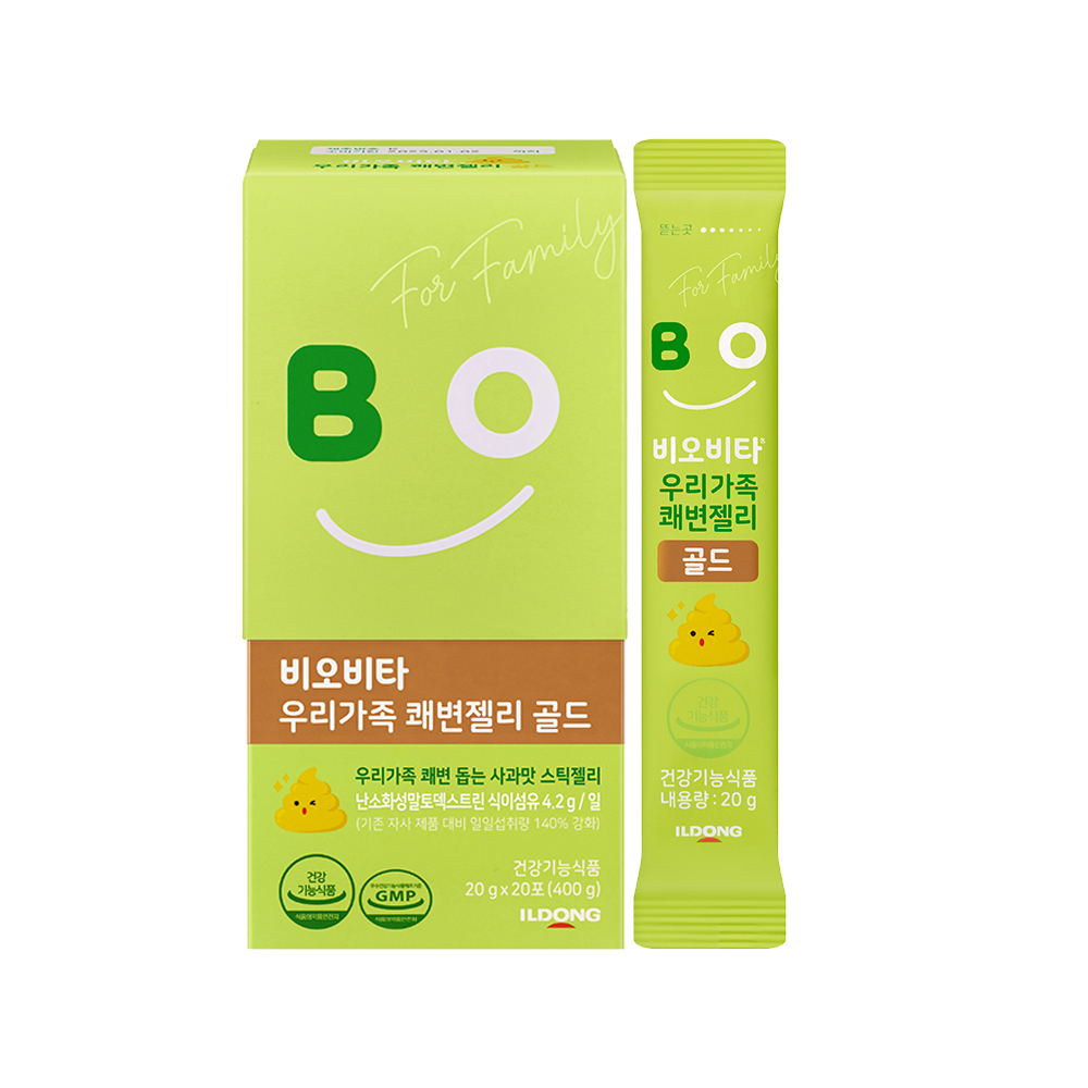 일동제약 비오비타 쾌변젤리 골드 20포 1개 - 상품 이미지