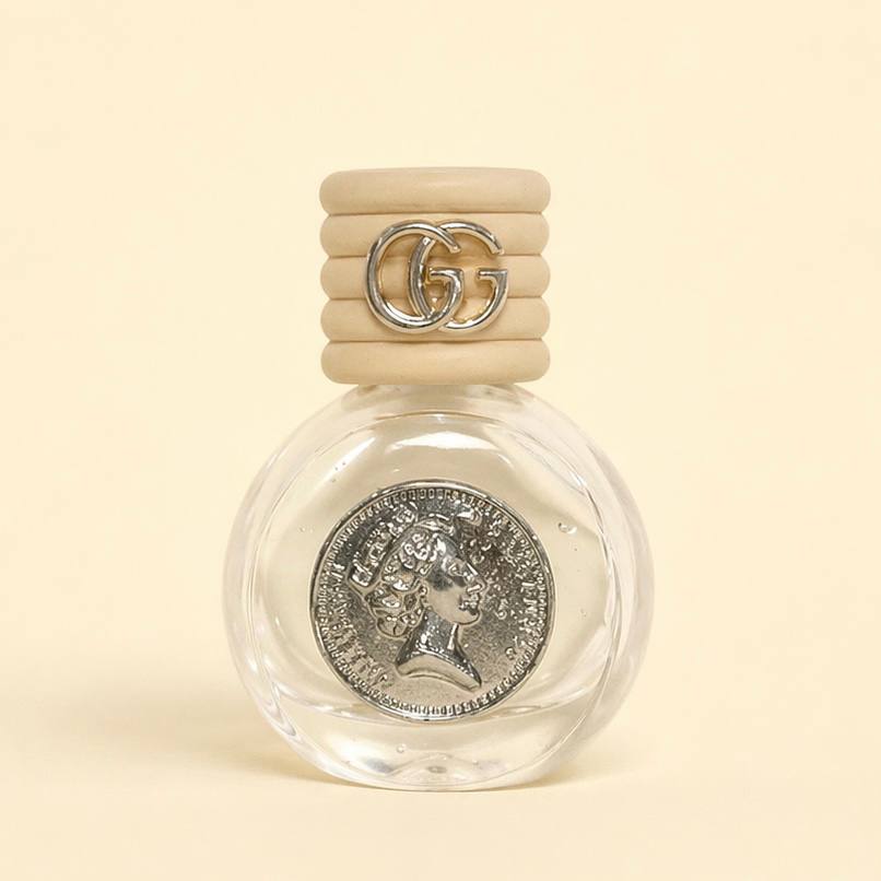 (클립형) 차량방향제 공병 가문의 실버 인장, 10ml, 1개 - 상품 이미지