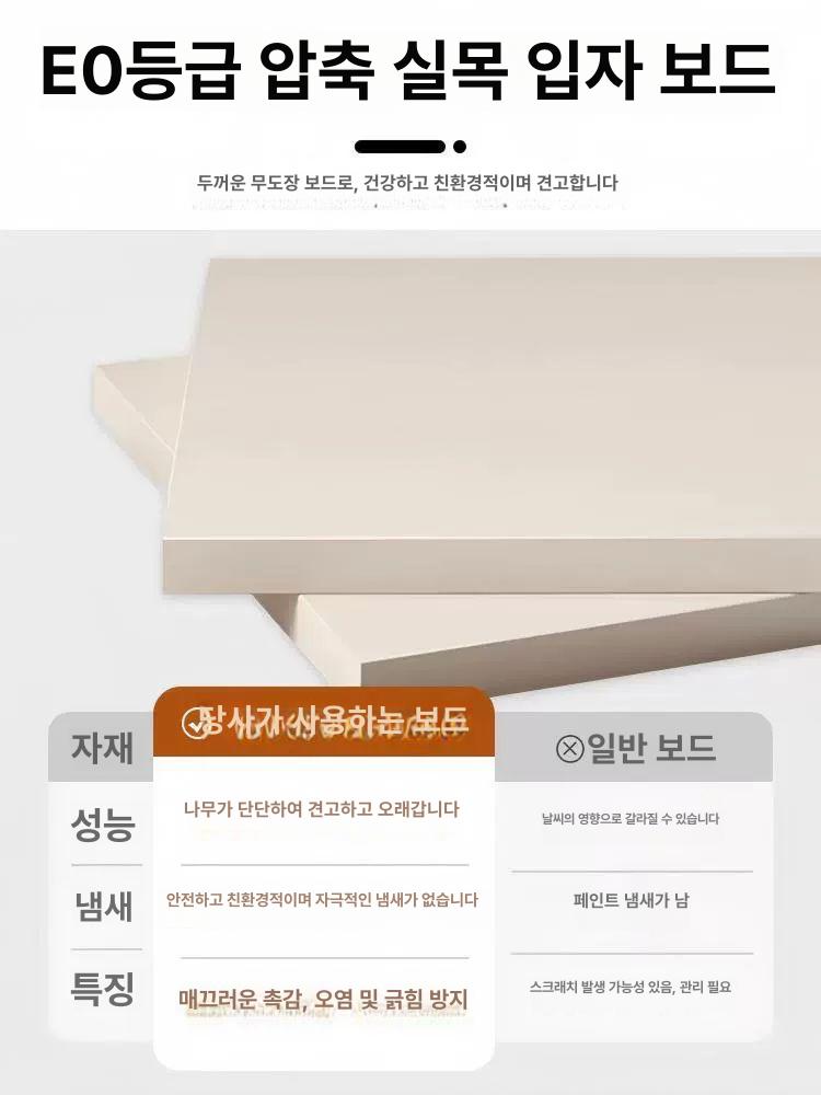 꽃집 작업대 선반 식탁 포장대 리본 받침대 수납장 상품 공방 포장지 흙갈이 월넛 화분 - 상세 이미지 4
