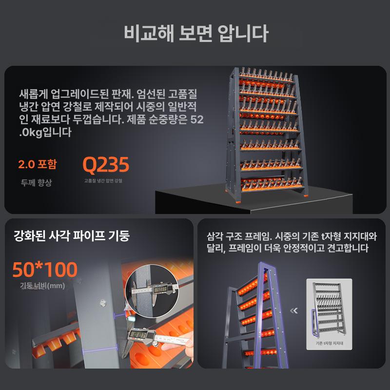 이동식 공구함 산업용 mct 수레 툴박스 밀링 작업대 기계 홀더 정리함 - 상세 이미지 4