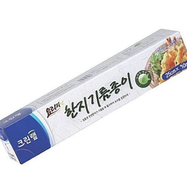 다용도 한지 기름 종이 요리용 요리 기름 종이 주방용 탈취 - 상품 이미지