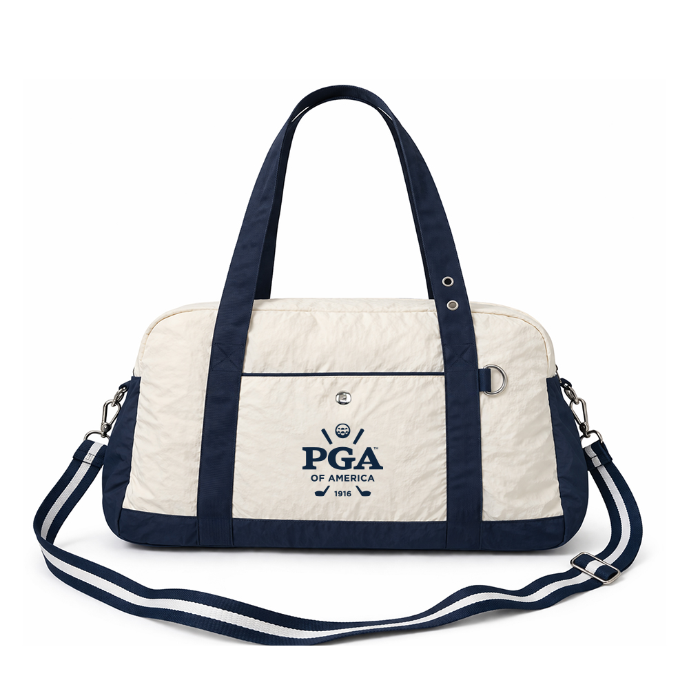 PGA-BG27 골프 멀티플 보스턴백 크로스 카트 여행 보조 기저귀 가방 아이보리 - 상품 이미지
