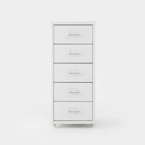 피하 서랍장 28x41x69, 5단, 화이트 2269.3022 솔직 후기 | 실제 배치 사진 포함 - 상품 이미지 1