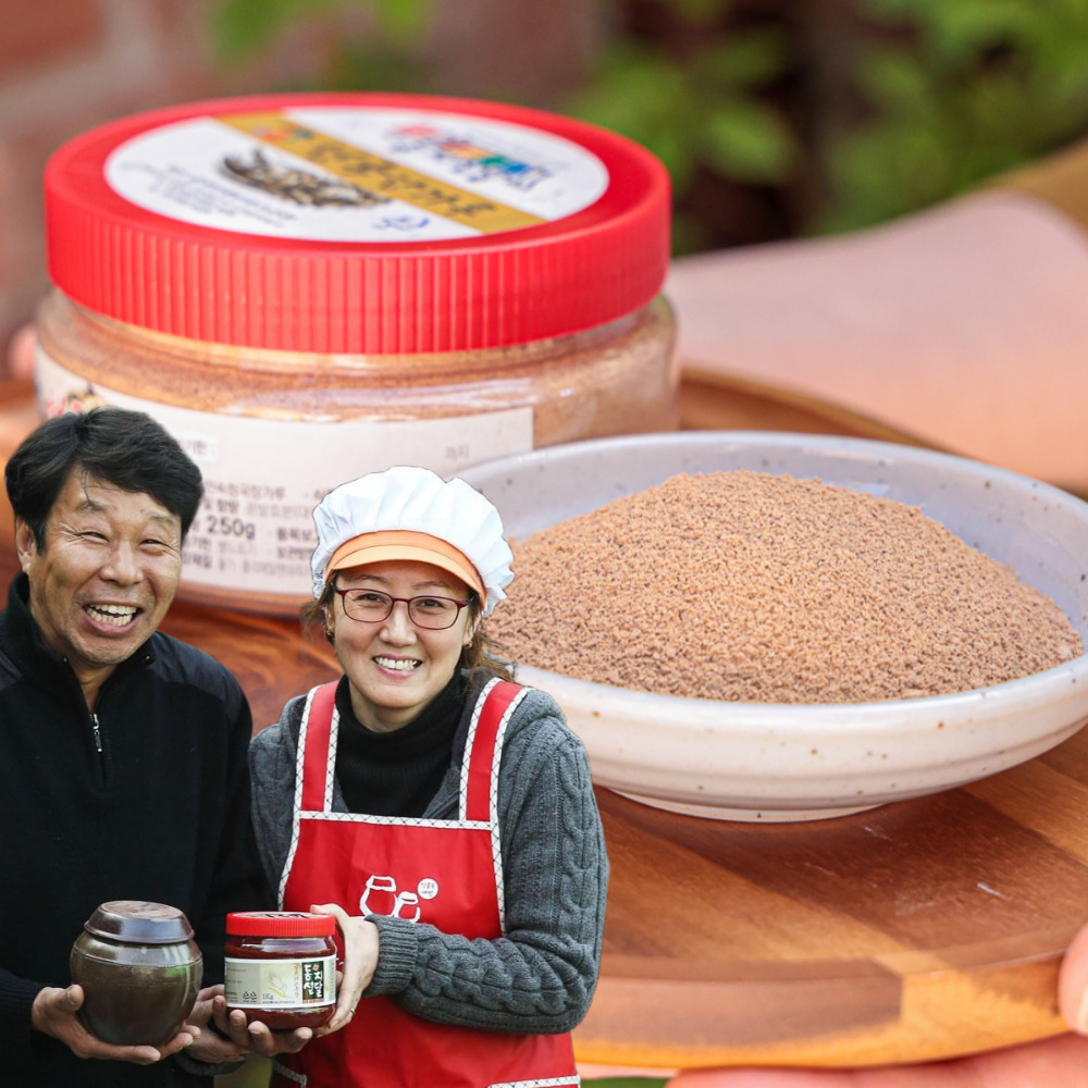 청국장가루 무염 국산콩 분말 발효식품 순창 민속 250g, 1개 - 상품 이미지