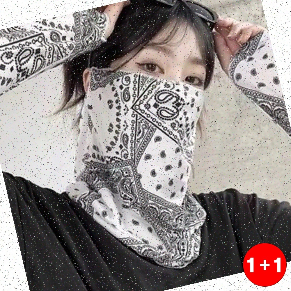 멀티스카프 스카프 귀걸이형 고성능 안정적 효과적 캠핑용 휴대성 사무실 야외용(주문의2배수량배송) - 상품 이미지