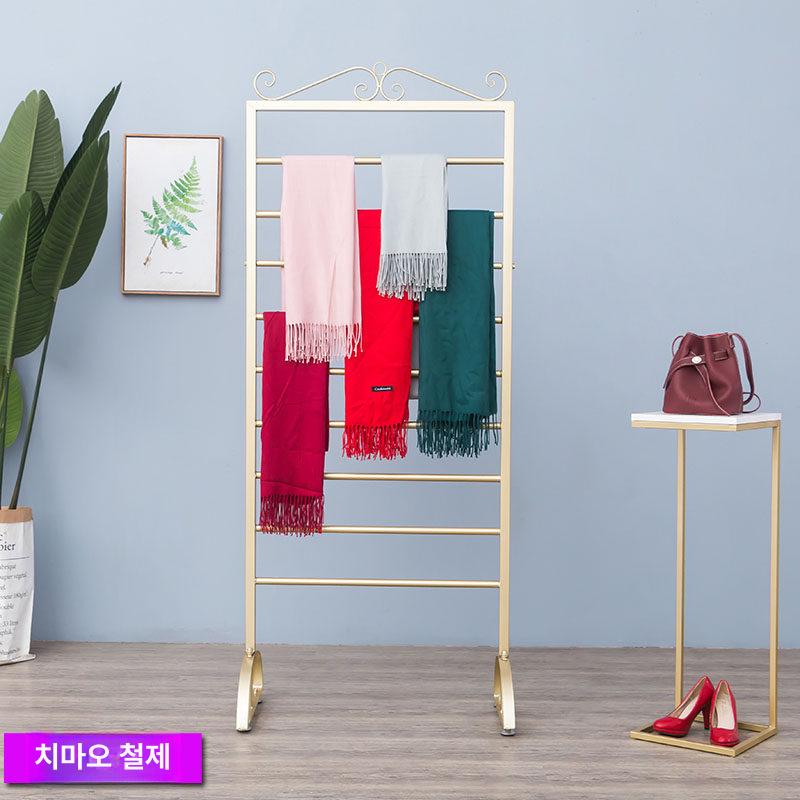 리본 거치대 꽃집 상품 디스플레이 랙 원단 수납 시트지 스탠드 포장재료 - 상세 이미지 3