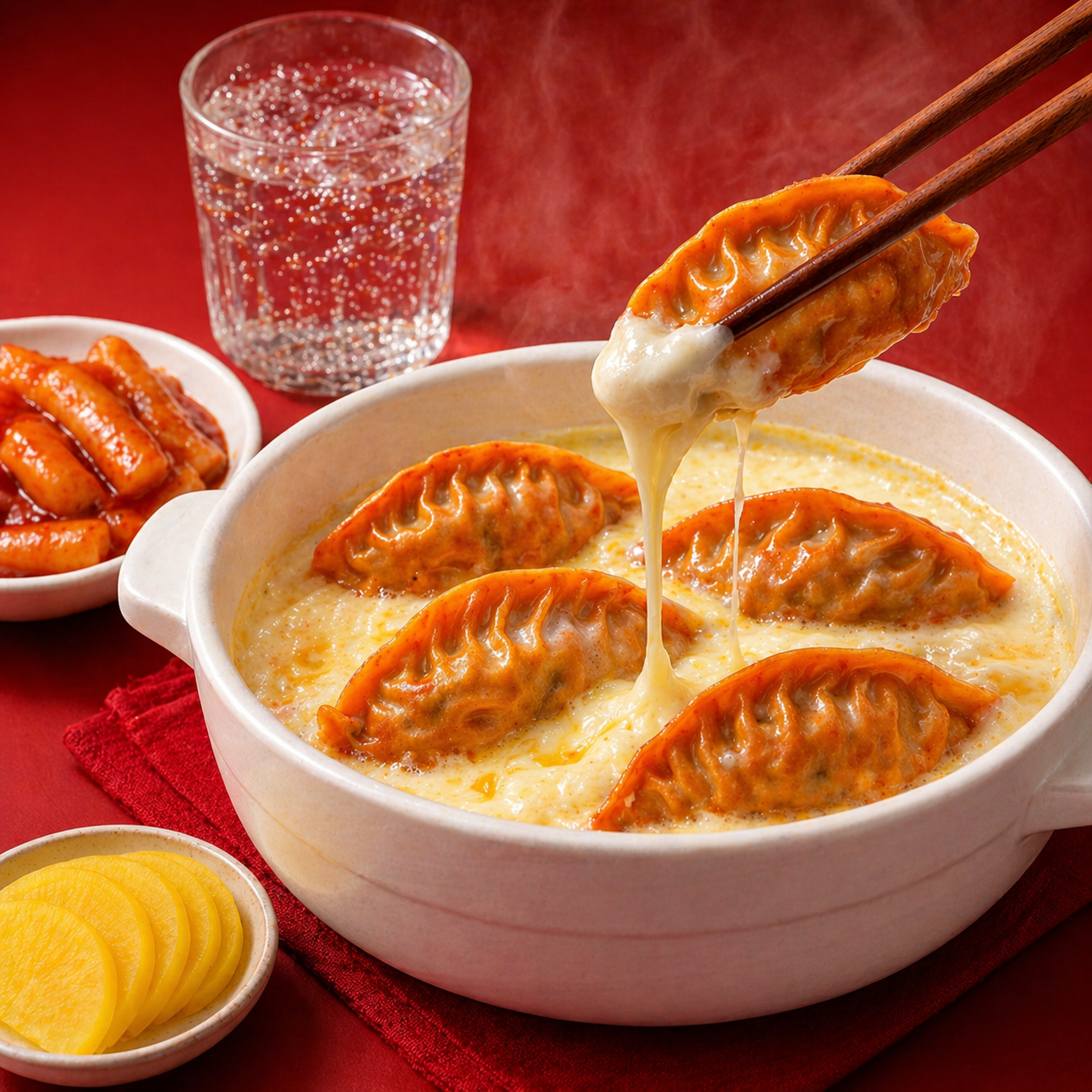 장이당 닭가슴살 잎새 교자 고추 매운김치만두 1kg, 1개 - 상세 이미지 2