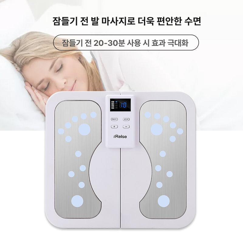 무선 발마사지기 ems 발바닥 전기 마사지 온열 발매트 다리 - 상세 이미지 5