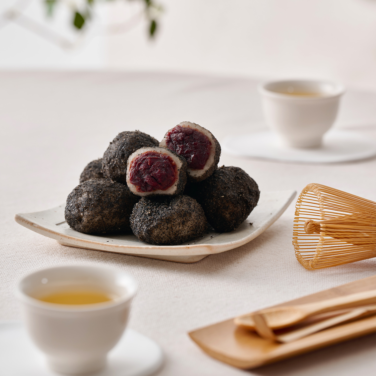 찹쌀떡 2종 SET (흑임자찹쌀떡1개, 콩쑥개떡1개) 이미지 7