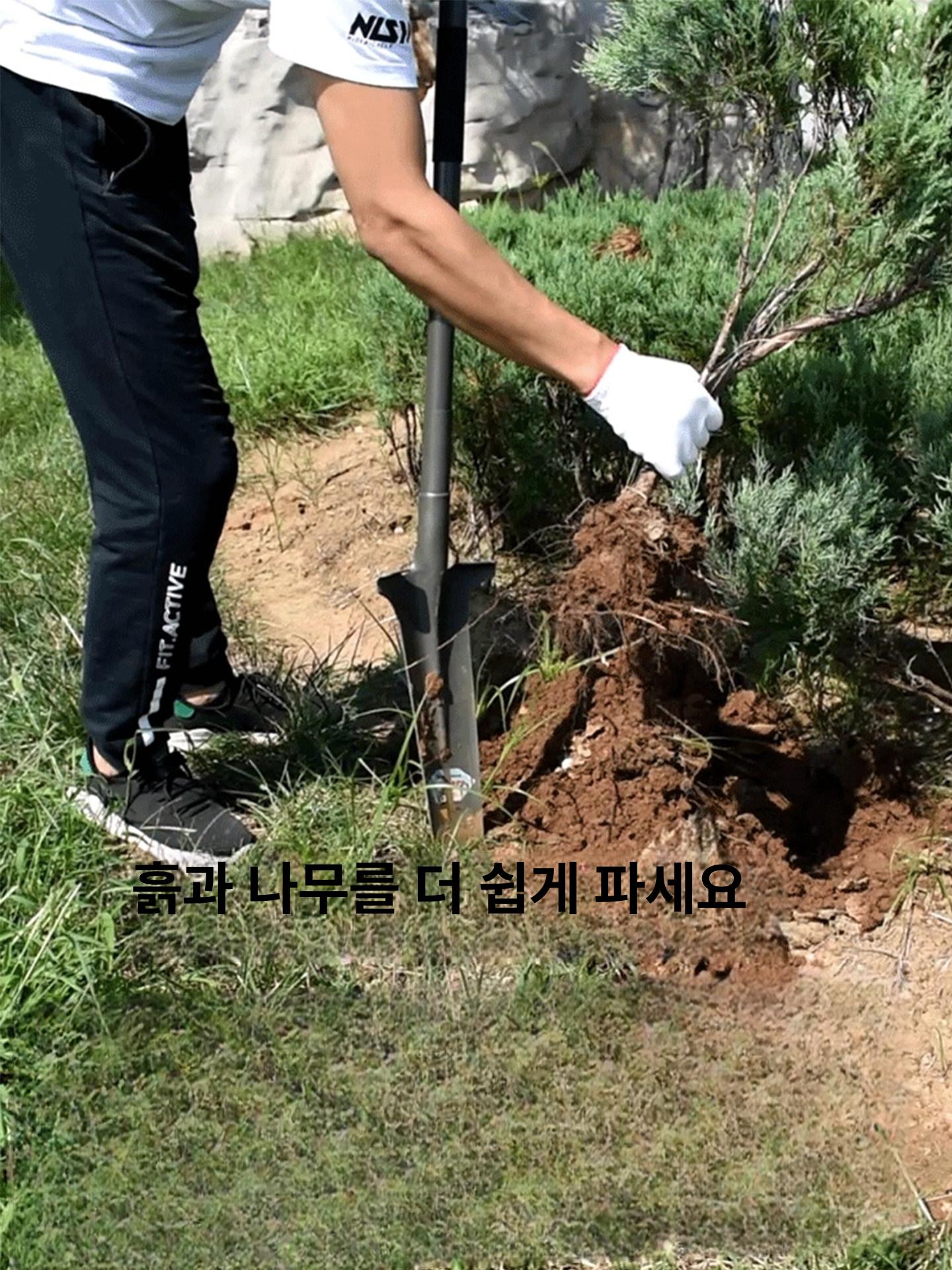 원예 철제삽 농기구 개불 가든 스페이드 모종 스틸 텃밭 조경 소형 헤드 대형 - 상세 이미지 2