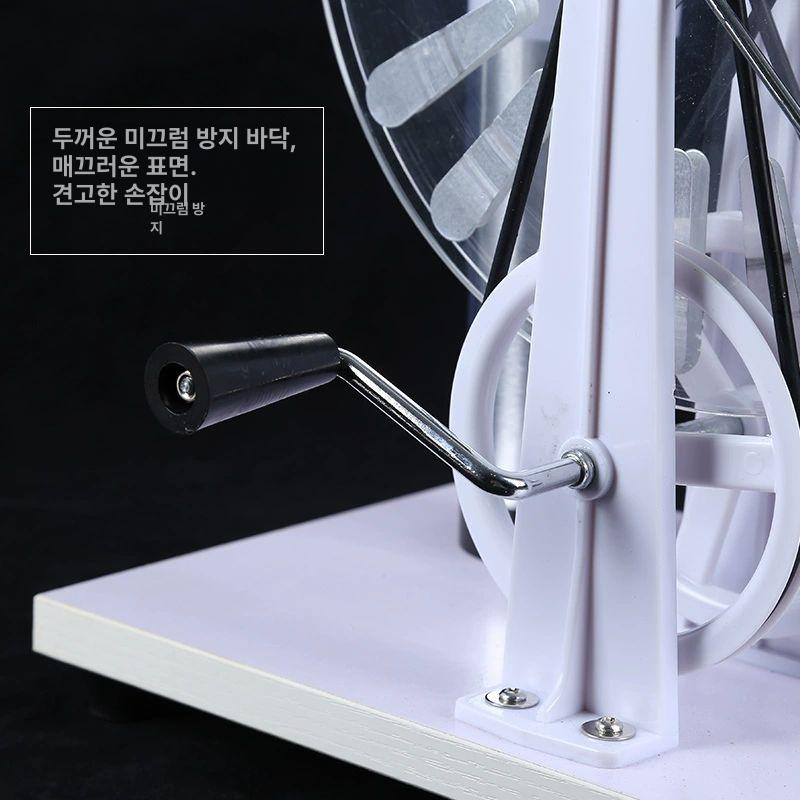 정전기 발생기 과학 테스터 실험 유도기 물리학 교육 교구 반데그라프 장치 체험 쇠구슬 - 상세 이미지 3