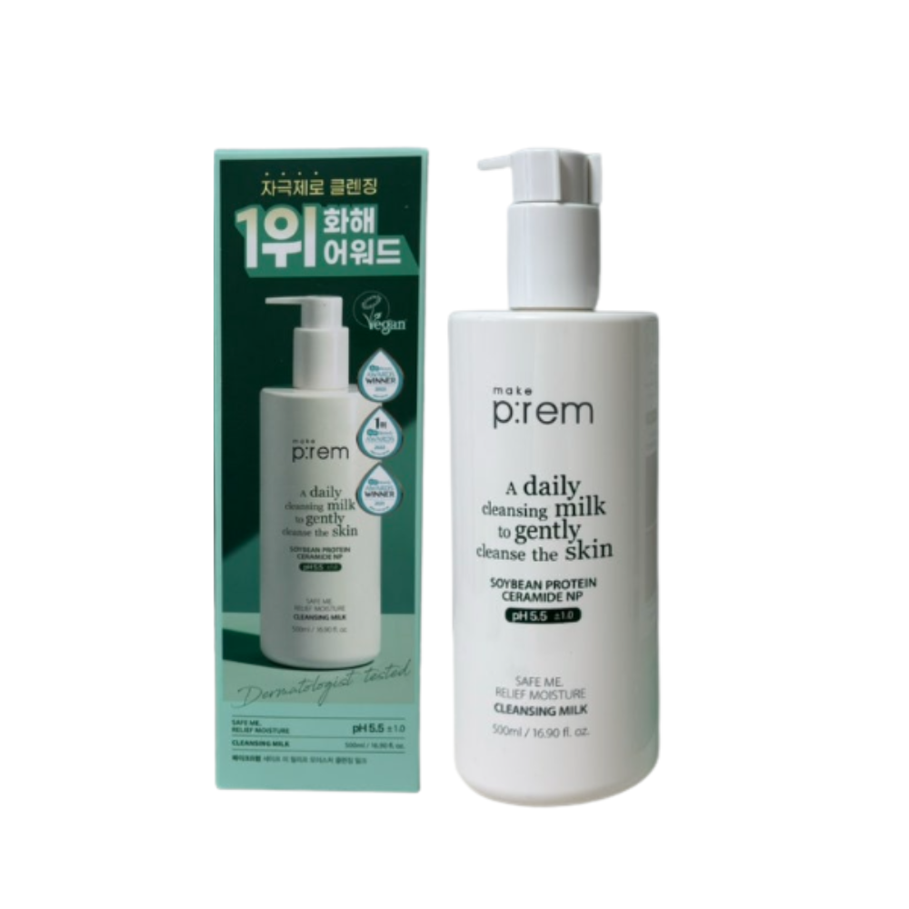 세이프 미 릴리프 모이스처 클렌징 밀크 500ml x1개 - 상품 이미지