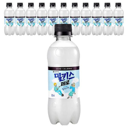 롯데칠성음료 밀키스제로 롯데 밀키스 제로 300mlx12PET