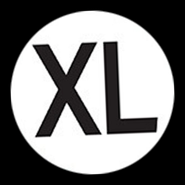 엑스라지 사이즈 표시 스티커 의류 사이즈 라벨 스티커 패키지 포장 - 상품 이미지