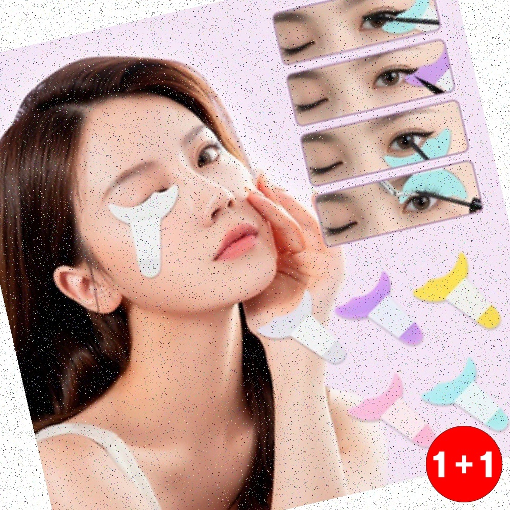 메이크업보정  가정용 정리용 플라스틱 아 메이크업 가이드 속눈썹 연장 생활필수템(주문의2배수량 발송) - 상품 이미지