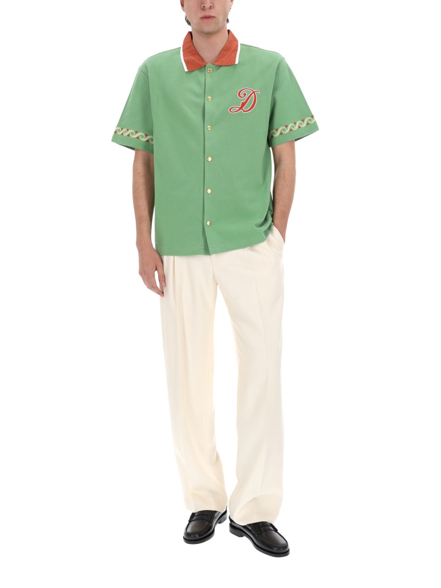 드롤 드 무슈 남성 팬츠 SS26 BP165_VI029OFFWHITE - 상세 이미지 2