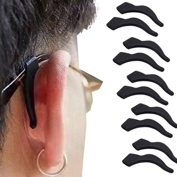 실리콘 안경 흘림 방지 고무 안경 귀걸이 부품 용품 - 상품 이미지