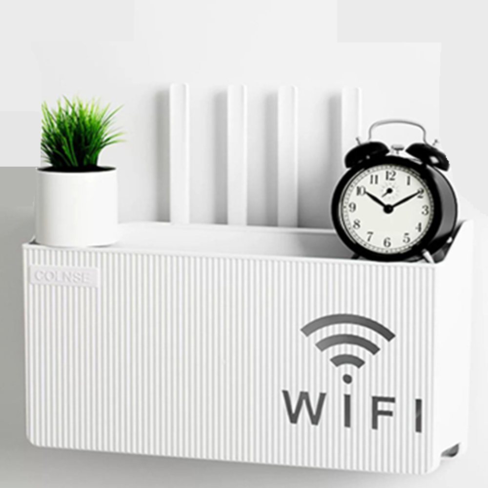 혜와영 WIFI 라우터 보관함 정리함 와이파이보관함 수납정리함 - 상품 이미지