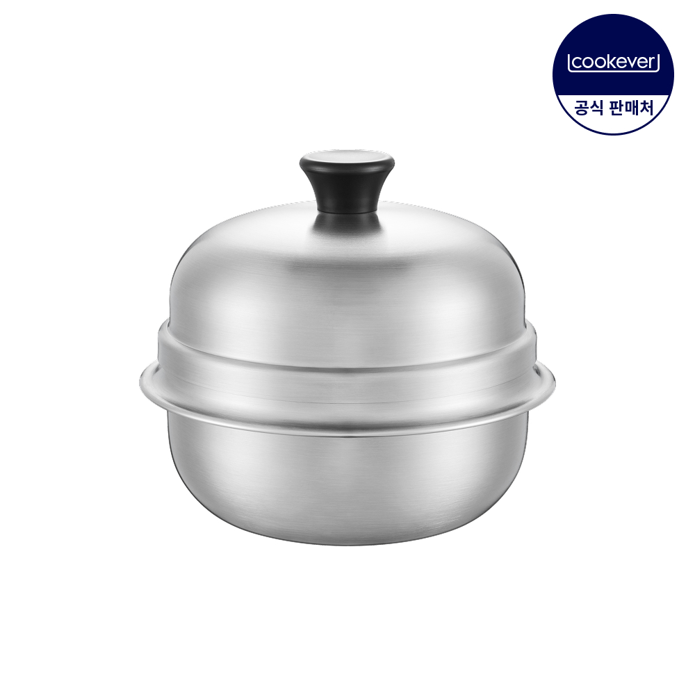쿡에버 IH 인덕션 통3중 계란찜 뚝배기 14cm - 상품 이미지