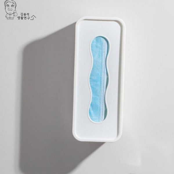 다용도 주방 비닐 봉투 정리함 벽걸이 비닐 봉투 보관함 디스펜서 - 상품 이미지