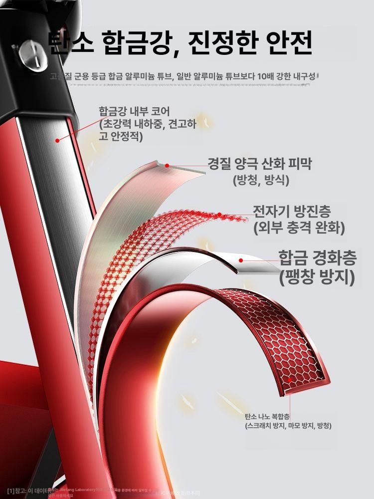 안전 사다리 접이식 5단 폴딩 가정용 헤링본 발판 다목적 스텝 래더 - 상세 이미지 3