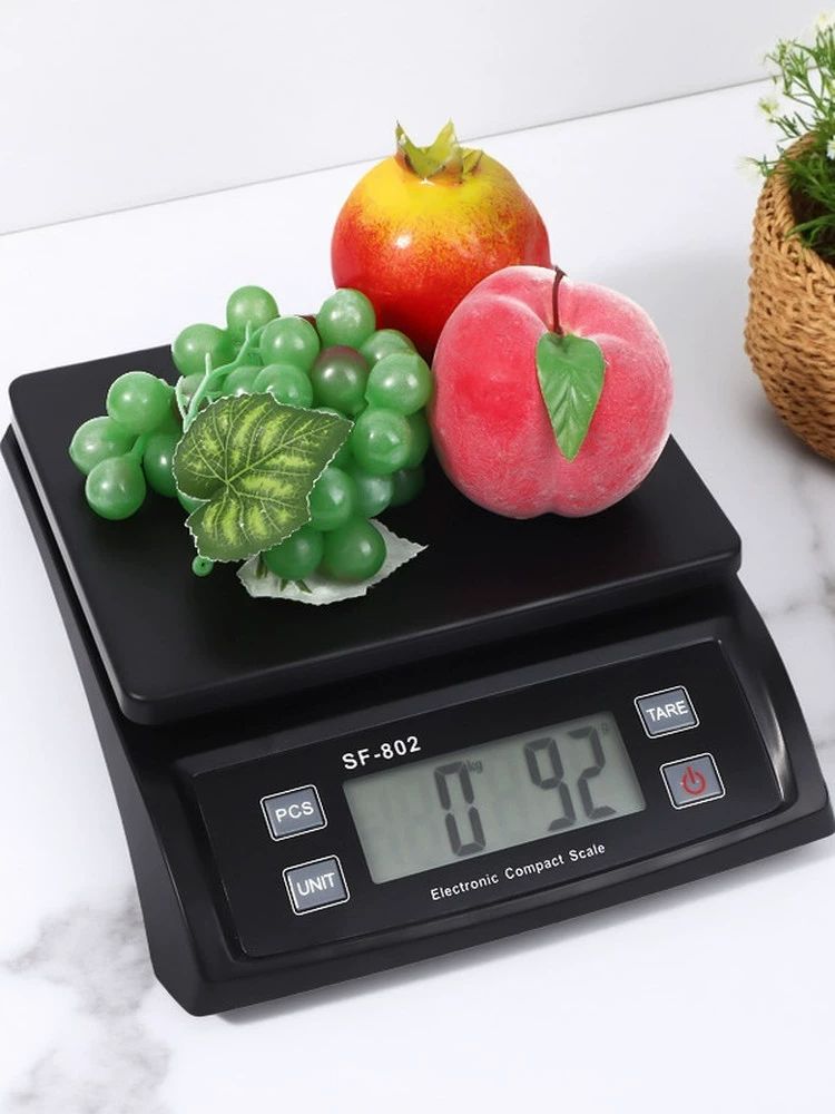 전자저울 업소용 30kg 고정밀 주방 선별기 계량 수산시장 정밀 방수 측정기 마트 휴대용 - 상세 이미지 3