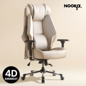 누카 커스텀체어 L900-PRO 4D PC방 중역 가죽 컴퓨터의자 게이밍... 솔직 후기 | 실제 배치 사진 포함 - 상품 이미지 1