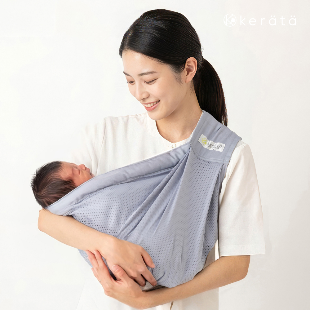 케라타 신생아 슬링 메쉬형 아기띠 베이비슬링 포대기 요람자세 상품 이미지
