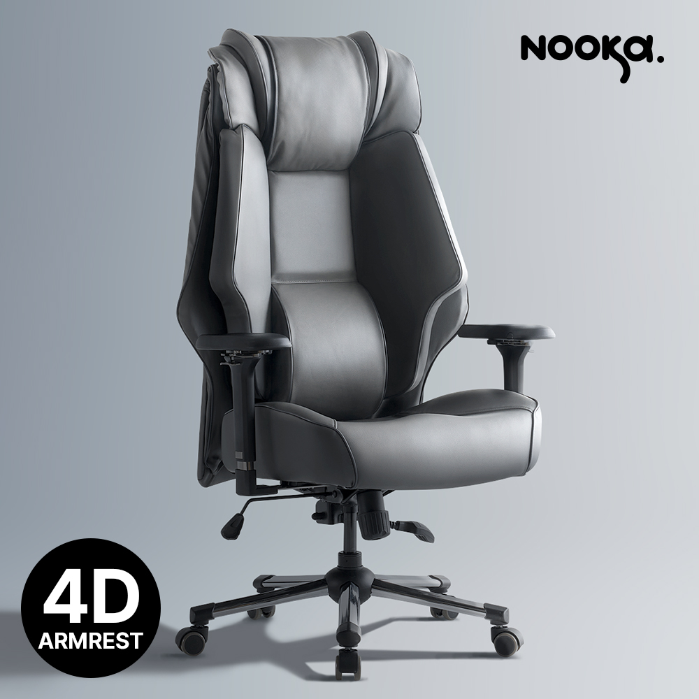 누카 커스텀체어 L900-PRO 4D PC방 중역 가죽 컴퓨터의자 게이밍 사무용 사무실 이미지 3