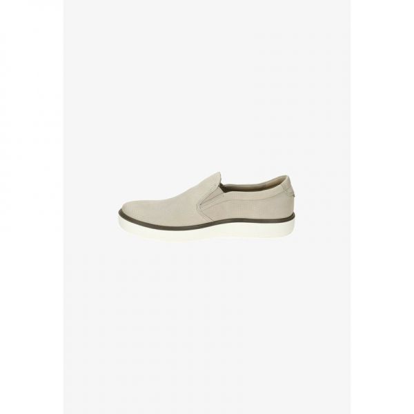 에코 소프트60 누벅 라운드토 남성 슬립온 헬그레이 pure cashmere/light grey - 상품 이미지