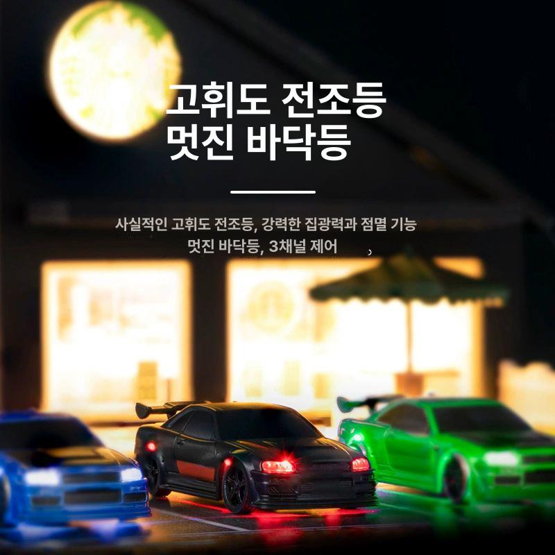 드리프트 RC카 미니카 레이싱 리모컨 조종기 무선조종 토이카 스포츠카 모형차 - 상세 이미지 4