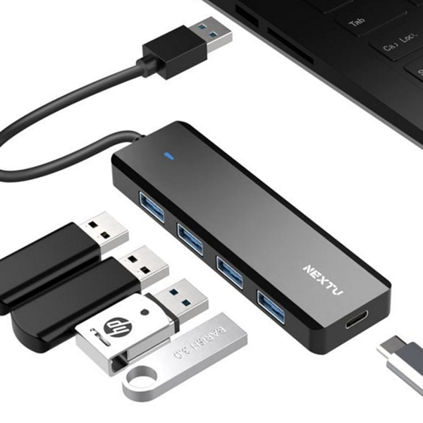 멀티 usb 허브 슬림 c 타입 허브 노트북 휴대용 데이터 - 상품 이미지