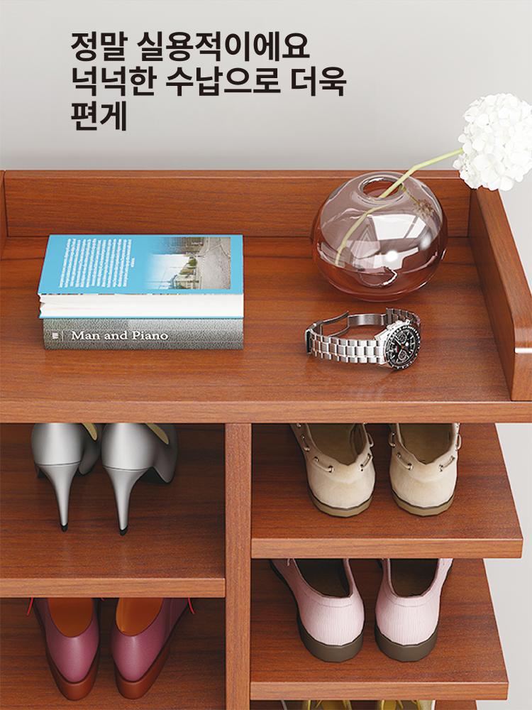 현관 신발장 선반 다층 슈즈렙 정리 슈케이스 수납장 심플 신발정리대 슈즈보관 이미지 6