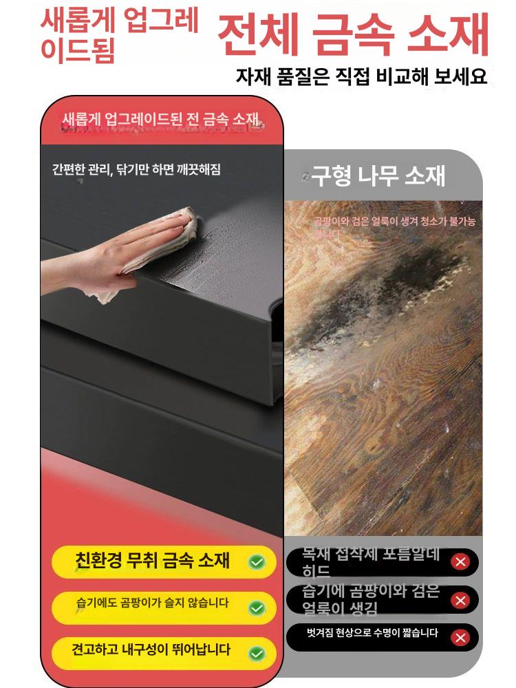 업소용 행거 정리대 대형 의류 디스플레이 건조대 메쉬망 창고 랙 주방 타공 옷가게 세탁소 - 상세 이미지 4