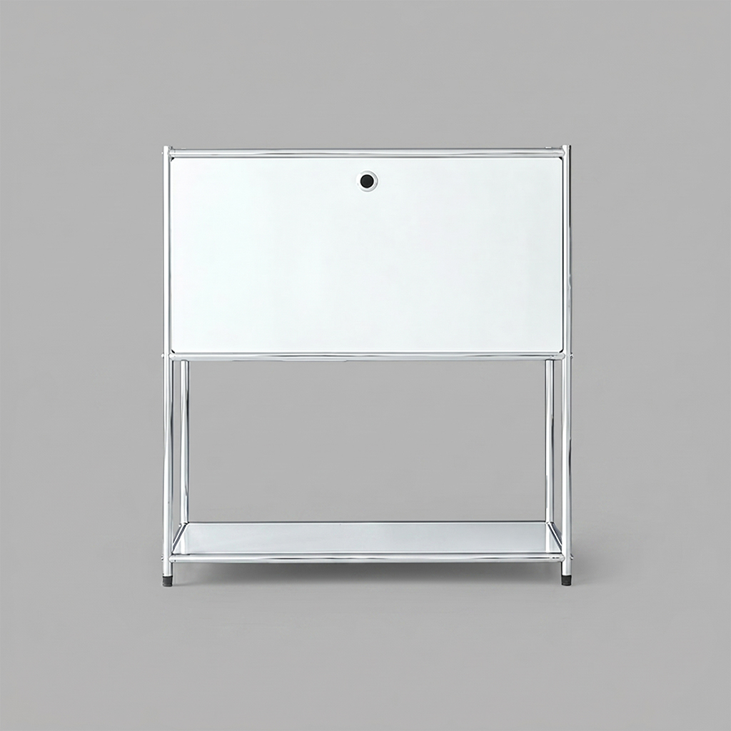 심플리 수납장 BC264 77x40x82, 2단, 화이트 6315.4230 상품 이미지
