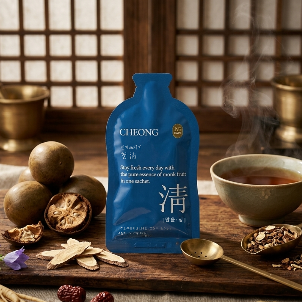 나한과추출 도라지뿌리 엔에프케어 청 후레쉬 나한과 도라지 생강 진한 액상 25ml 파우치 케어 90포, 3개 - 상세 이미지 3