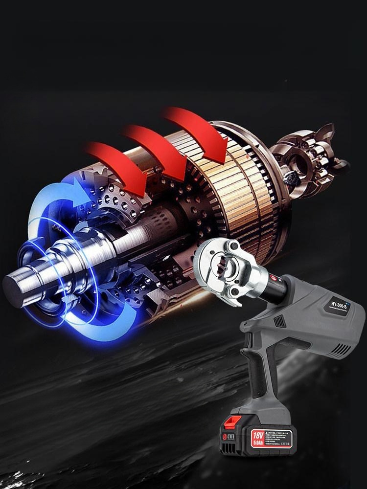 전동 터미널 펜치 압축기 충전 케이블 산업용 절연 와이어 펜홀 유압 클램프 무선 플라이어 - 상품 이미지
