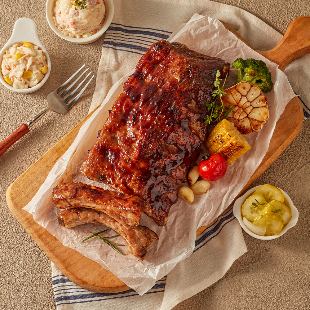 미트프로젝트 BBQ 폭립 500g 2종 더블시즈닝 스위트 바베큐 바비큐 이미지 6